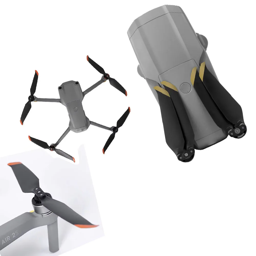 7238F Propellers for DJI Mavic Air 2 7238 Low Noise Props for DJI AIR 2S Drone Camera Accessories 4pcs
7238F Propellers for DJI Mavic Air 2 7238 Low Noise Props for DJI AIR 2S Drone Camera Accessories 4pcs