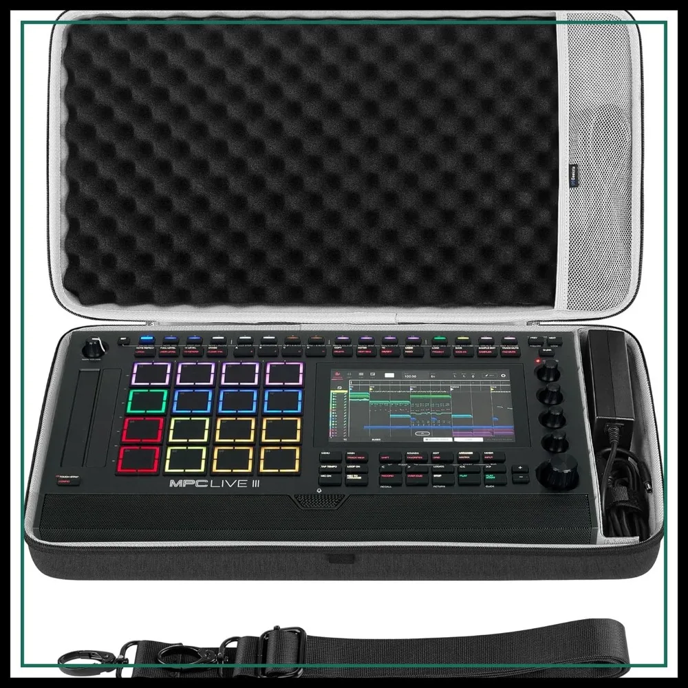 EVA Hard Shell Carrying Case for Audio Interface, Portable Travel Bag Dark Gray
EVA Hard Shell Carrying Case for Audio Interface, Portable Travel Bag Dark Gray