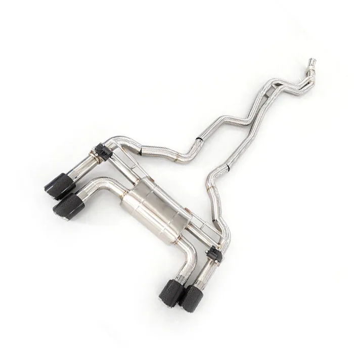 Выхлопная система OEM из нержавеющей стали с клапаном Valvetronic для BMW M2 F87 3.0T (2014-2018)
Выхлопная система OEM из нержавеющей стали с клапаном Valvetronic для BMW M2 F87 3.0T (2014-2018)