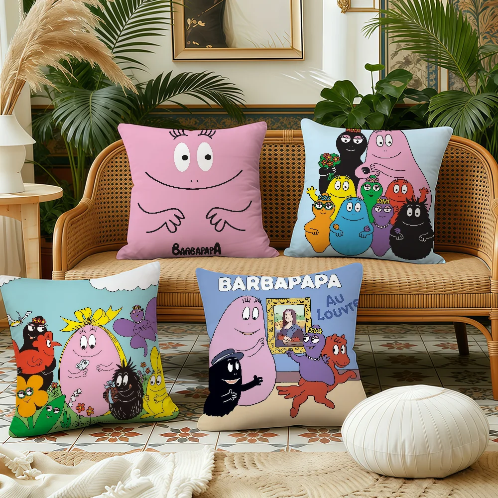 Cartoon B-Barbapapa cute cushion cover Pillow Case Plush Fabric Soft Double Sided Print Sofa Cushion Cover Throw Pillow Covers
Cartoon B-Barbapapa cute cushion cover Pillow Case Plush Fabric Soft Double Sided Print Sofa Cushion Cover Throw Pillow Covers