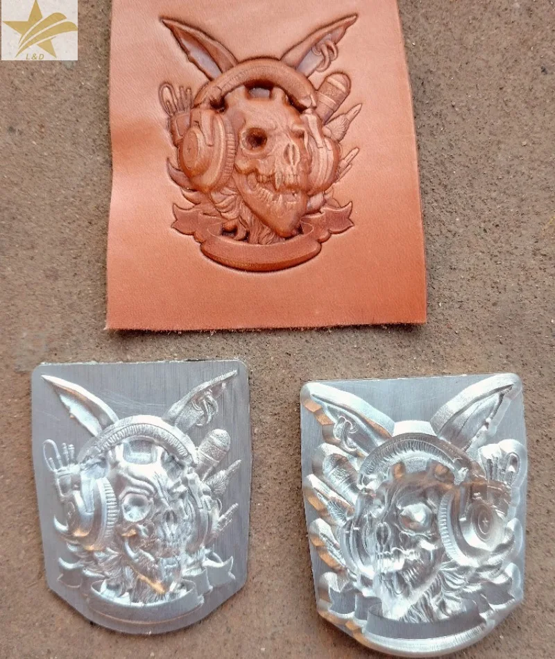 3D Rock Skull Rabbit Leather Embossing Stamp Mold ,Vegetable Tanned Leather Stamper Carving Tool,Hydraulic Pressing Tools
3D Rock Skull Rabbit Leather Embossing Stamp Mold ,Vegetable Tanned Leather Stamper Carving Tool,Hydraulic Pressing Tools