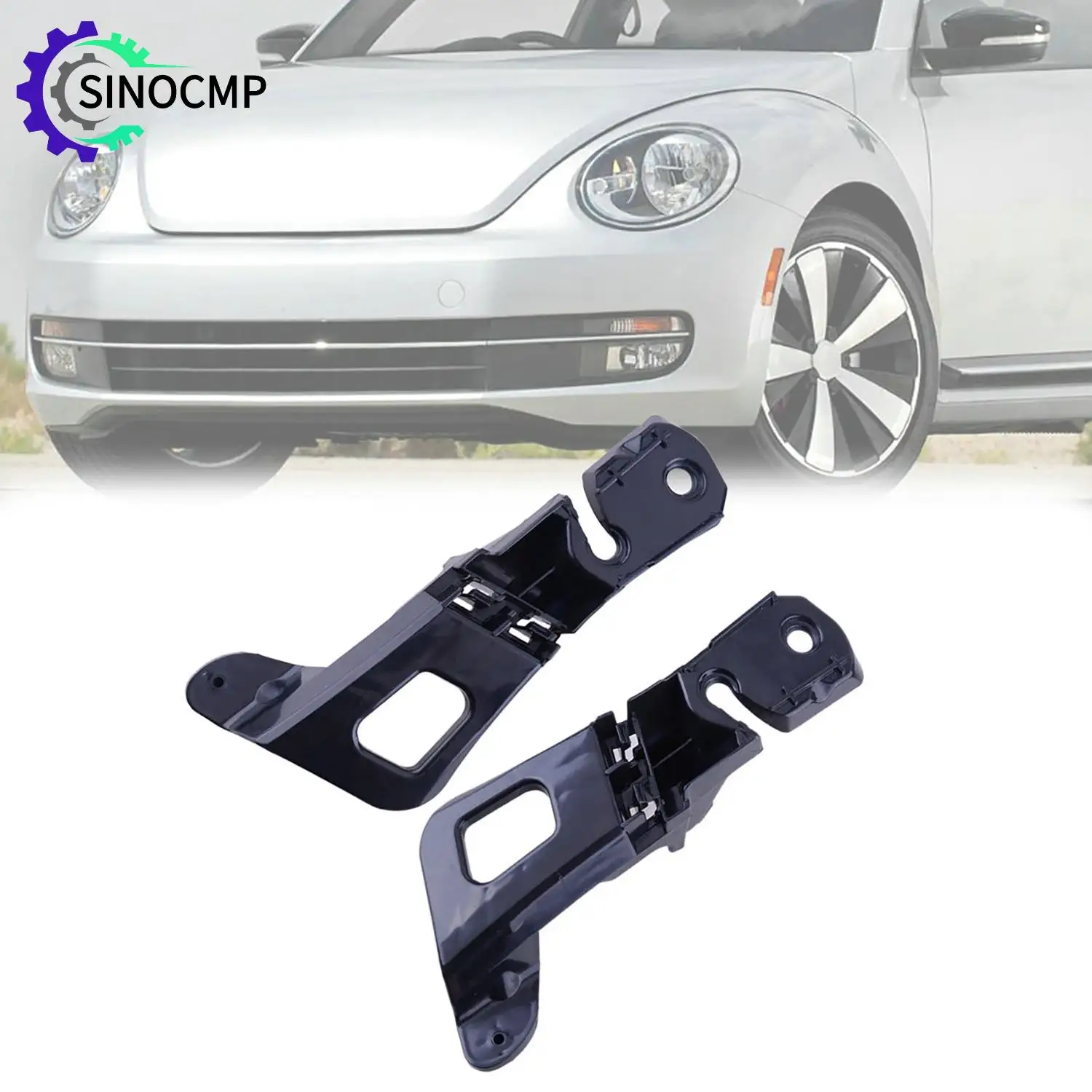 1Pair Front Bumper Cover Holder Bracket For VW Beetle 2012-2016 5C5807773 5C5807774 Automobile Professional Accessories
1Pair Front Bumper Cover Holder Bracket For VW Beetle 2012-2016 5C5807773 5C5807774 Automobile Professional Accessories