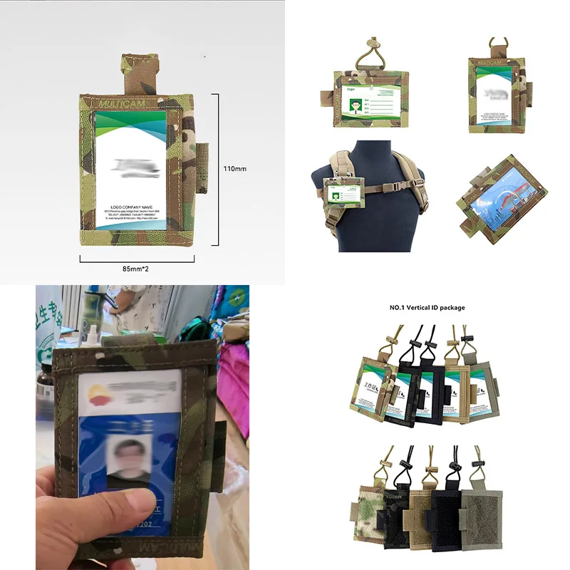 Новая тактическая рабочая бирка для карточек, удостоверение личности, универсальный футляр для карточек, продукт с крючком-пастой, регулируемая длина
Новая тактическая рабочая бирка для карточек, удостоверение личности, универсальный футляр для карточек, продукт с крючком-пастой, регулируемая длина