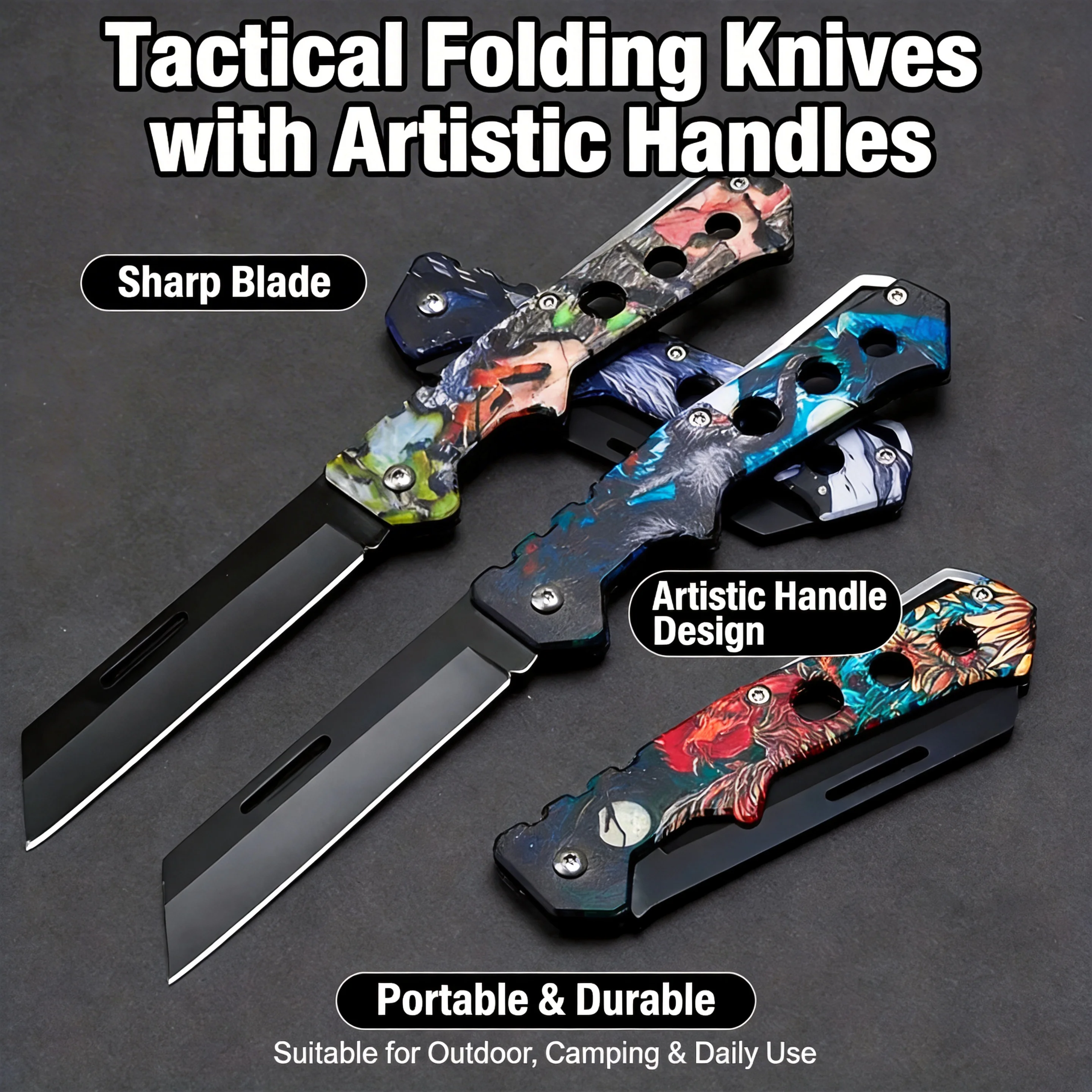 1PC Stainless Steel Folding Knife - Versatile Portable Paring Knife for Fruit, Vegetable Peeling, and Cooking
1PC Stainless Steel Folding Knife - Versatile Portable Paring Knife for Fruit, Vegetable Peeling, and Cooking