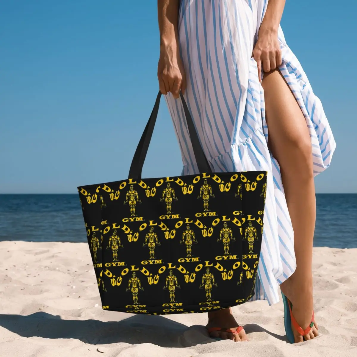 Golds Gym Classic Beach Tote Bag Sport Gym Yoga Duffle Large Tote Bag Women Travel Bag Fitness bag
Golds Gym Classic Beach Tote Bag Sport Gym Yoga Duffle Large Tote Bag Women Travel Bag Fitness bag