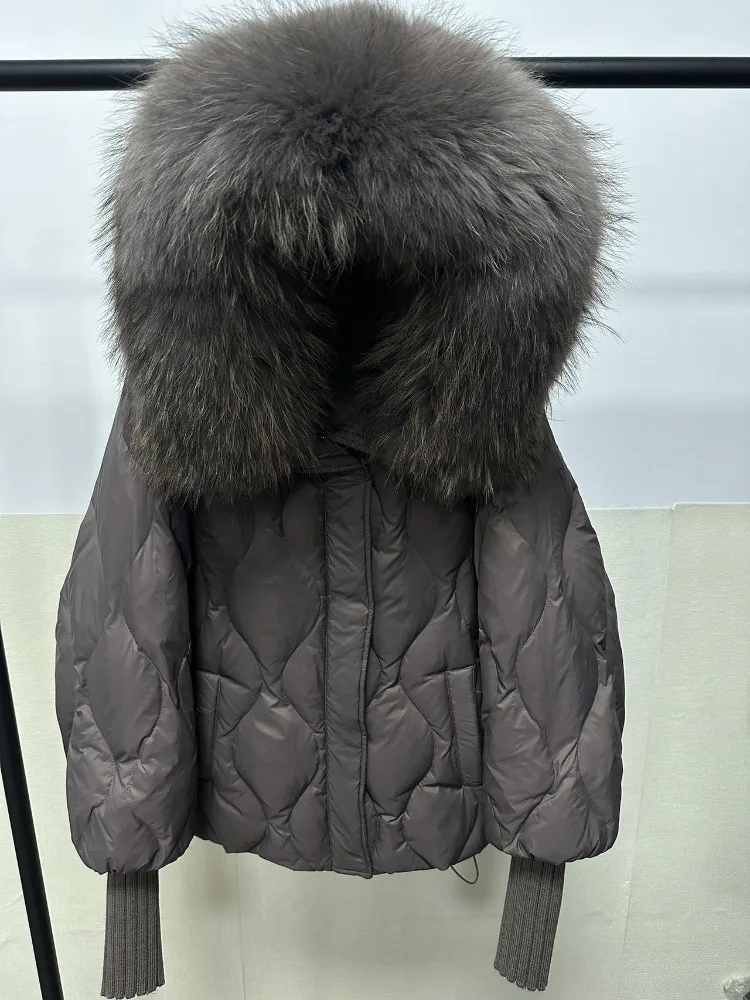 Women's Real Fur Trim Parka Hooded Puffer Coat Winter Down Padding Jacket Thick Warm Casual Fashion Streetwear Outerwear Coat
Women's Real Fur Trim Parka Hooded Puffer Coat Winter Down Padding Jacket Thick Warm Casual Fashion Streetwear Outerwear Coat