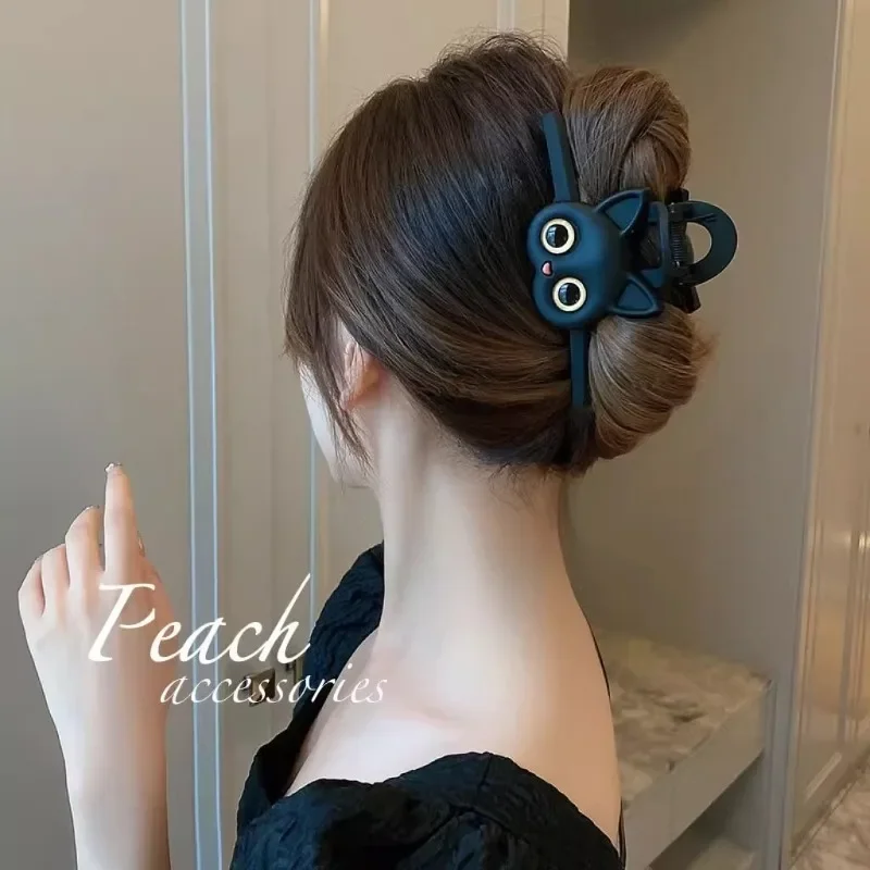 Cute cat disc hair grab clip female new high-end shark clip large hairpin Internet celebrity hairpin headdress
Cute cat disc hair grab clip female new high-end shark clip large hairpin Internet celebrity hairpin headdress