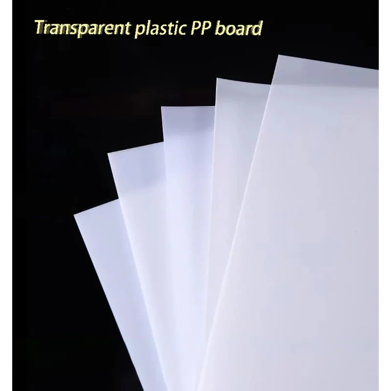 Frosted Semi Transparent PP Plastic Panel 0.3mm to 2mm Thickness Multiple Size 100x100 up to 210x297mm
Frosted Semi Transparent PP Plastic Panel 0.3mm to 2mm Thickness Multiple Size 100x100 up to 210x297mm