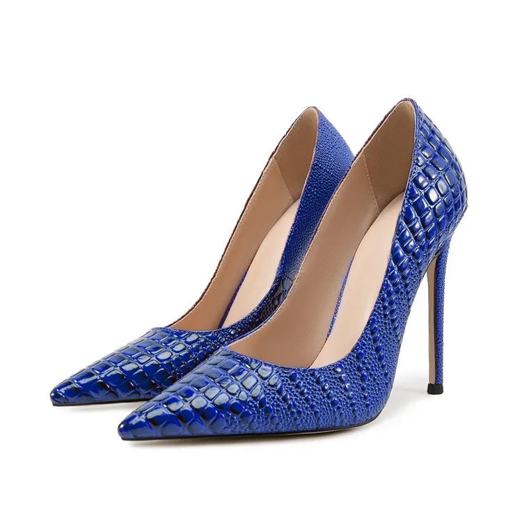 Bloomsteps New Single Shoes Embossed High Heels Stiletto Super High Heels Plus Size Sexy Pointed Toe Women's Shoes
Bloomsteps New Single Shoes Embossed High Heels Stiletto Super High Heels Plus Size Sexy Pointed Toe Women's Shoes