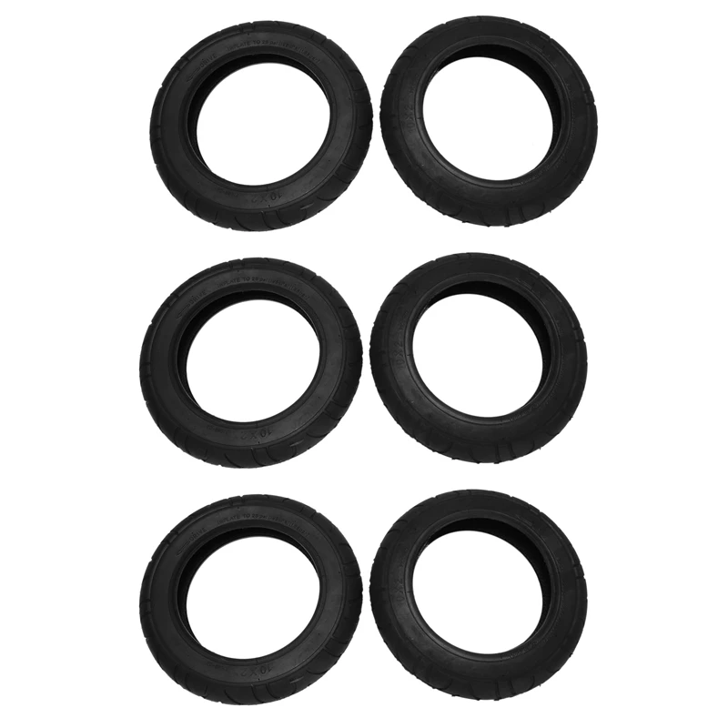 6Pcs for Xiaomi Mijia M365 10 Inch Electric Scooter Tire 10 x 2 Inflatable Outer Tire Wanda Tire
6Pcs for Xiaomi Mijia M365 10 Inch Electric Scooter Tire 10 x 2 Inflatable Outer Tire Wanda Tire