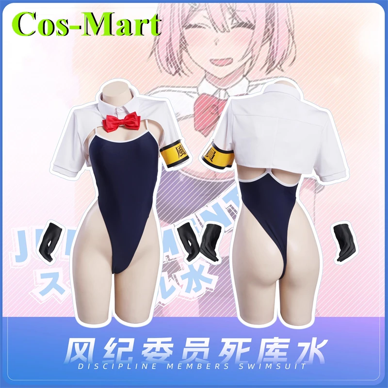 Cos-Mart Game Blue Archive Sukumizu Cosplay Costume Swimwear Cartoon Committee Member Ji Hallowmas
Cos-Mart Game Blue Archive Sukumizu Cosplay Costume Swimwear Cartoon Committee Member Ji Hallowmas