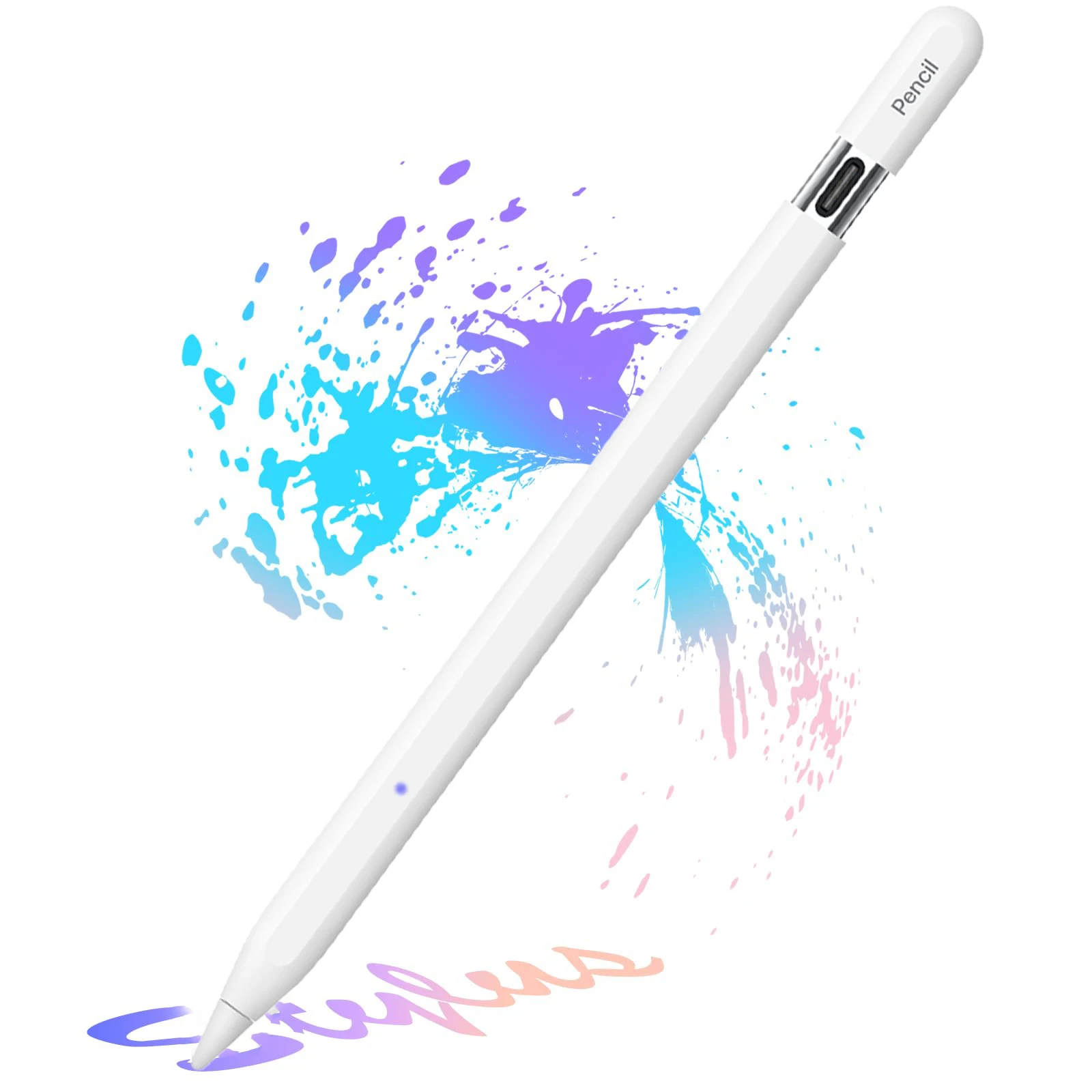 Pencil (USB-C) Capacitive pen for applel Stylus, compatible with (2018-2022) Apple for iPad Pro 11 and 12.9 inch, for iPad 9/8/7
Pencil (USB-C) Capacitive pen for applel Stylus, compatible with (2018-2022) Apple for iPad Pro 11 and 12.9 inch, for iPad 9/8/7