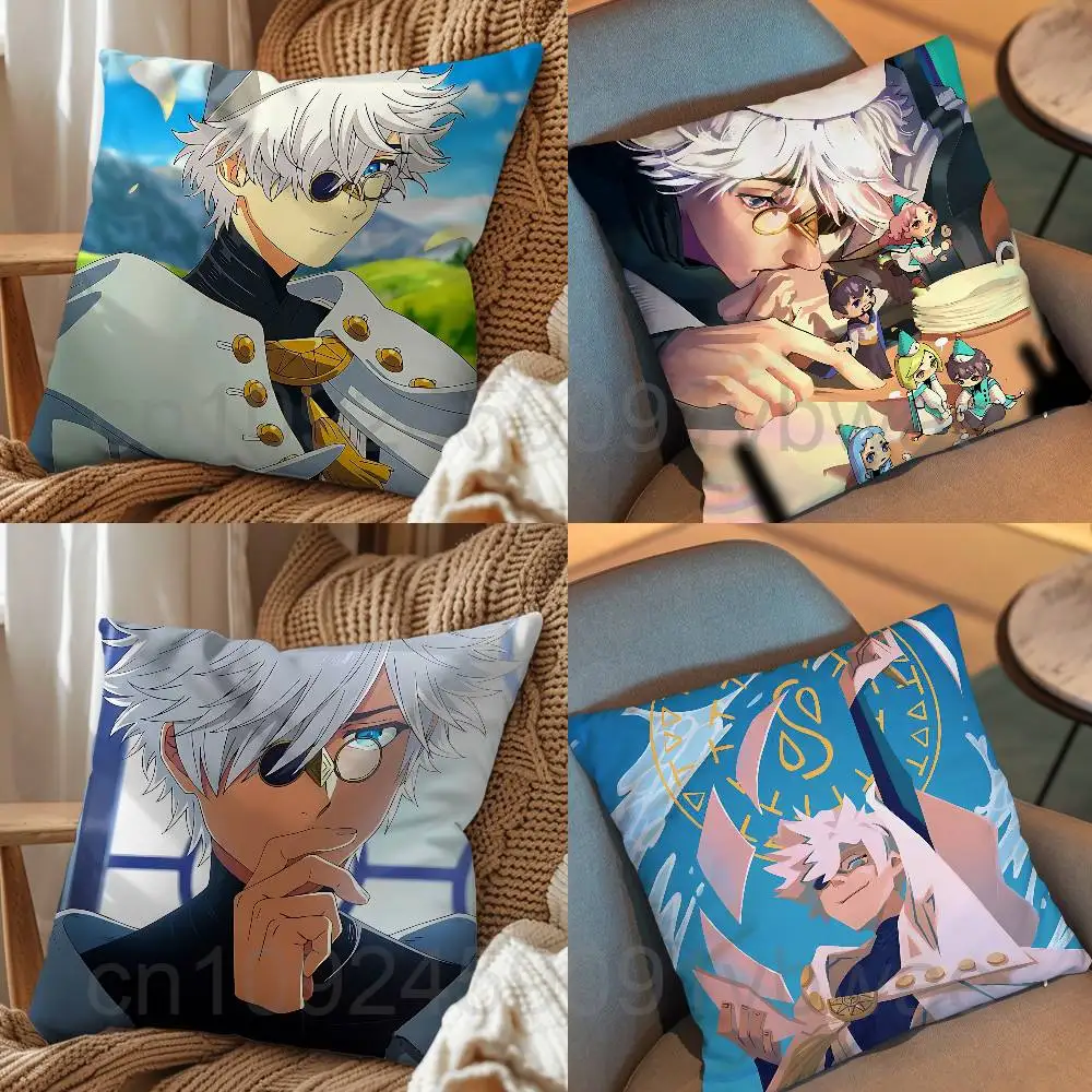 Qifrey cool W-Witch Hat Atelier Pillow Case Anti-dustmite Pillowcase Invisible zipper silky short plush Sofa cushion cover
Qifrey cool W-Witch Hat Atelier Pillow Case Anti-dustmite Pillowcase Invisible zipper silky short plush Sofa cushion cover