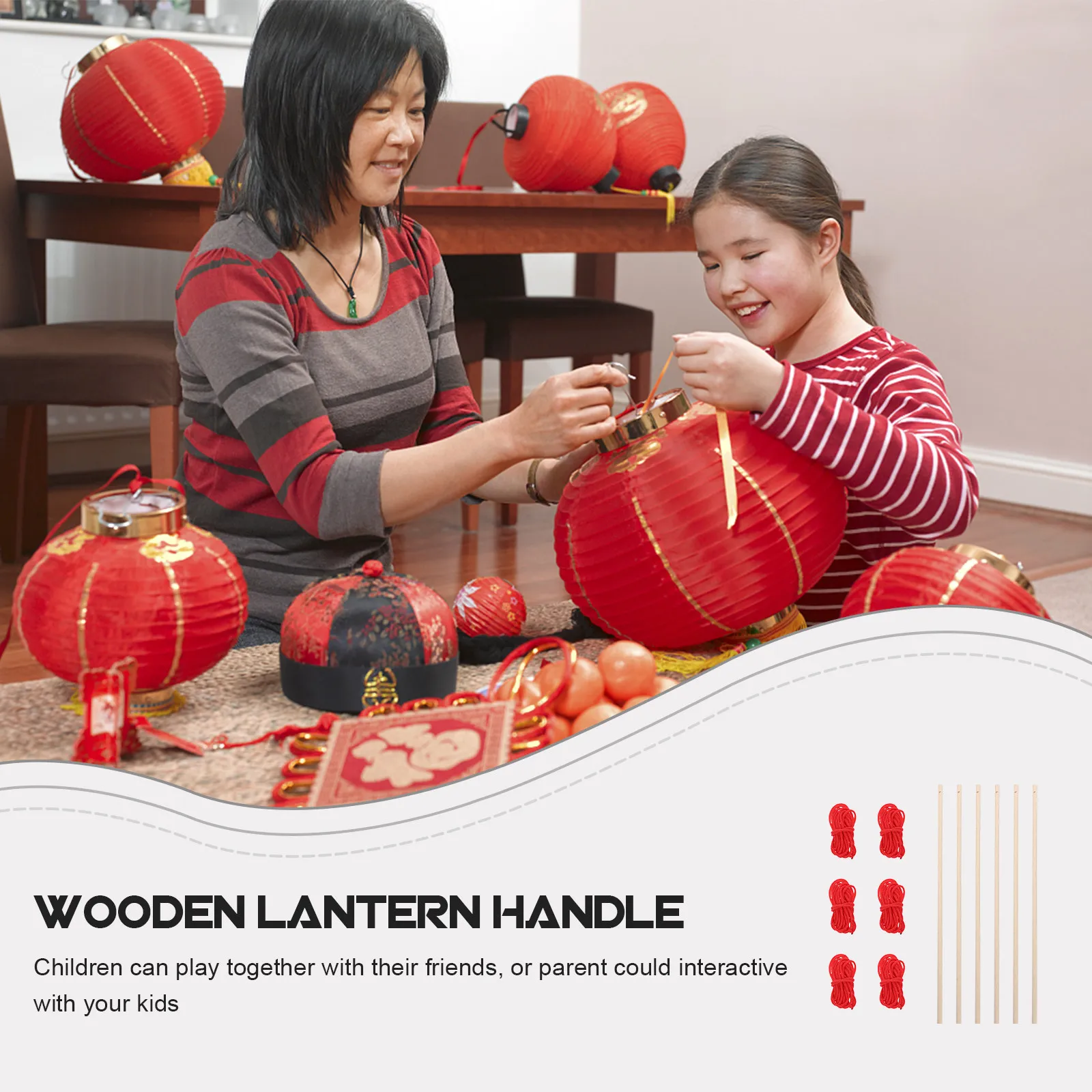 1Set DIY Lantern Pole Kit Wooden Handle Making Tool with Rope for Kids Festive Decoration Birthday Party Wedding Playground
1Set DIY Lantern Pole Kit Wooden Handle Making Tool with Rope for Kids Festive Decoration Birthday Party Wedding Playground