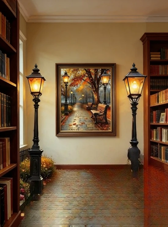 Street Benches Scenery in Autumn 500/1000/1200/2000 PCS Jigsaw Puzzles Family Activity Games for Gameroom Bedroom Gift Frameless
Street Benches Scenery in Autumn 500/1000/1200/2000 PCS Jigsaw Puzzles Family Activity Games for Gameroom Bedroom Gift Frameless