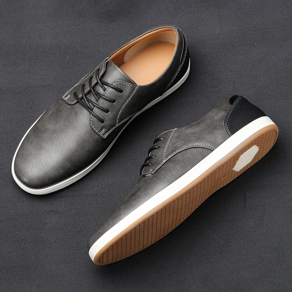 Men Sneakers Fashionable Comfortable Leather Shoes 2025 Men Casual Shoes
Men Sneakers Fashionable Comfortable Leather Shoes 2025 Men Casual Shoes