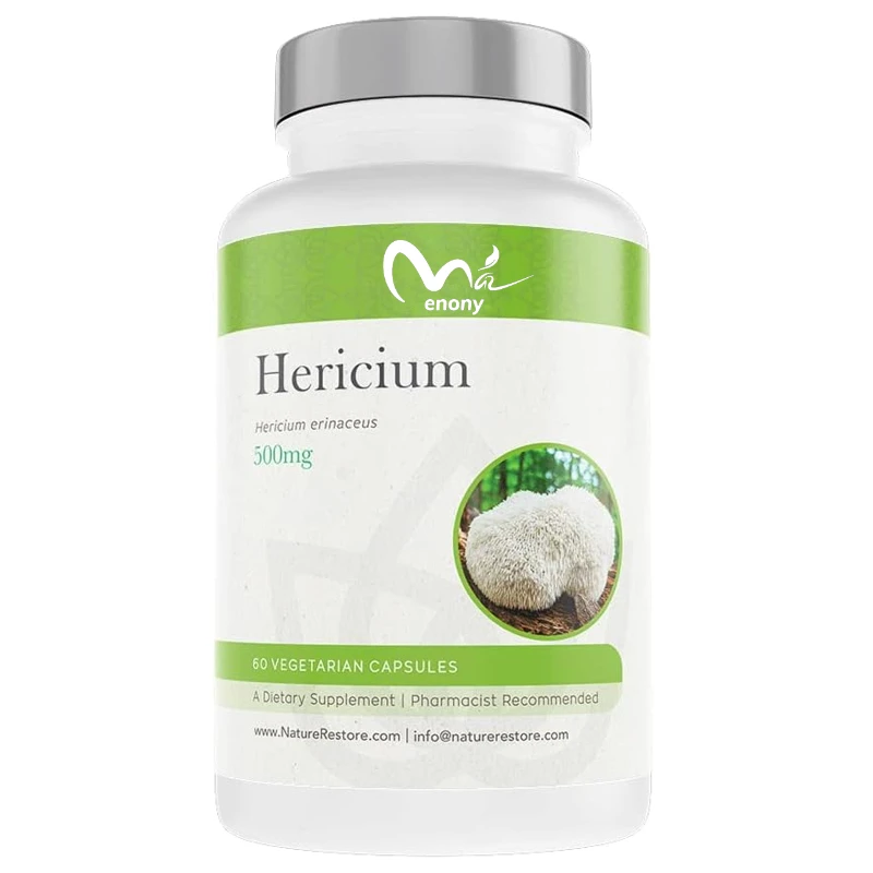 Hericium Erinaceus Extract Mushroom Supplement Capsules, 60 capsules, 20% polysaccharide natural antioxidant
Hericium Erinaceus Extract Mushroom Supplement Capsules, 60 capsules, 20% polysaccharide natural antioxidant