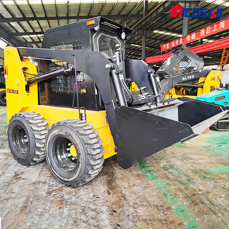 High Quality Compact Skid Steer Loader New Heavy-Duty Wheel Front Loader for Construction Landscaping 1 Year Excellent Warranty
High Quality Compact Skid Steer Loader New Heavy-Duty Wheel Front Loader for Construction Landscaping 1 Year Excellent Warranty