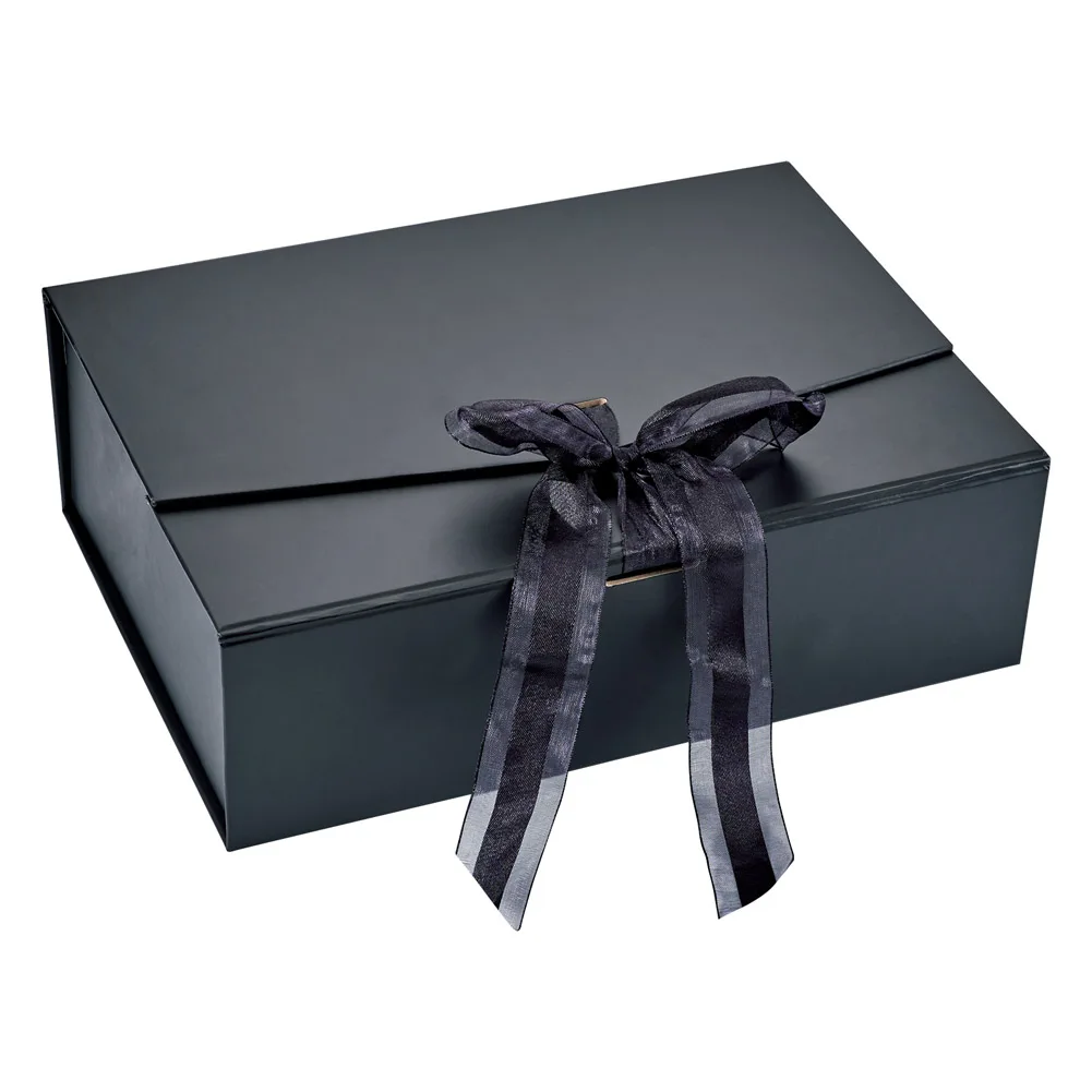 1pc Rectangle Foldable Paper Gift Storage Box with Ribbon Large Jewelry Gift Case for Birthday Wedding Gift Packaging 19x26x8cm
1pc Rectangle Foldable Paper Gift Storage Box with Ribbon Large Jewelry Gift Case for Birthday Wedding Gift Packaging 19x26x8cm