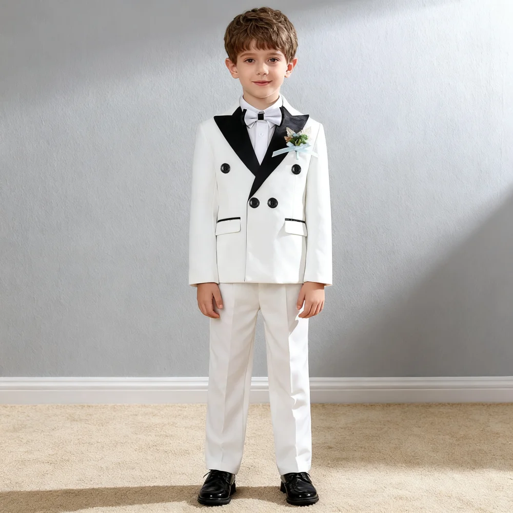 2 Piece Boy Suits Peak lapel Splice Slim Fit Single Breasted Boy's Suits For Wedding Can Be Customized(Blazer+Pants)
2 Piece Boy Suits Peak lapel Splice Slim Fit Single Breasted Boy's Suits For Wedding Can Be Customized(Blazer+Pants)