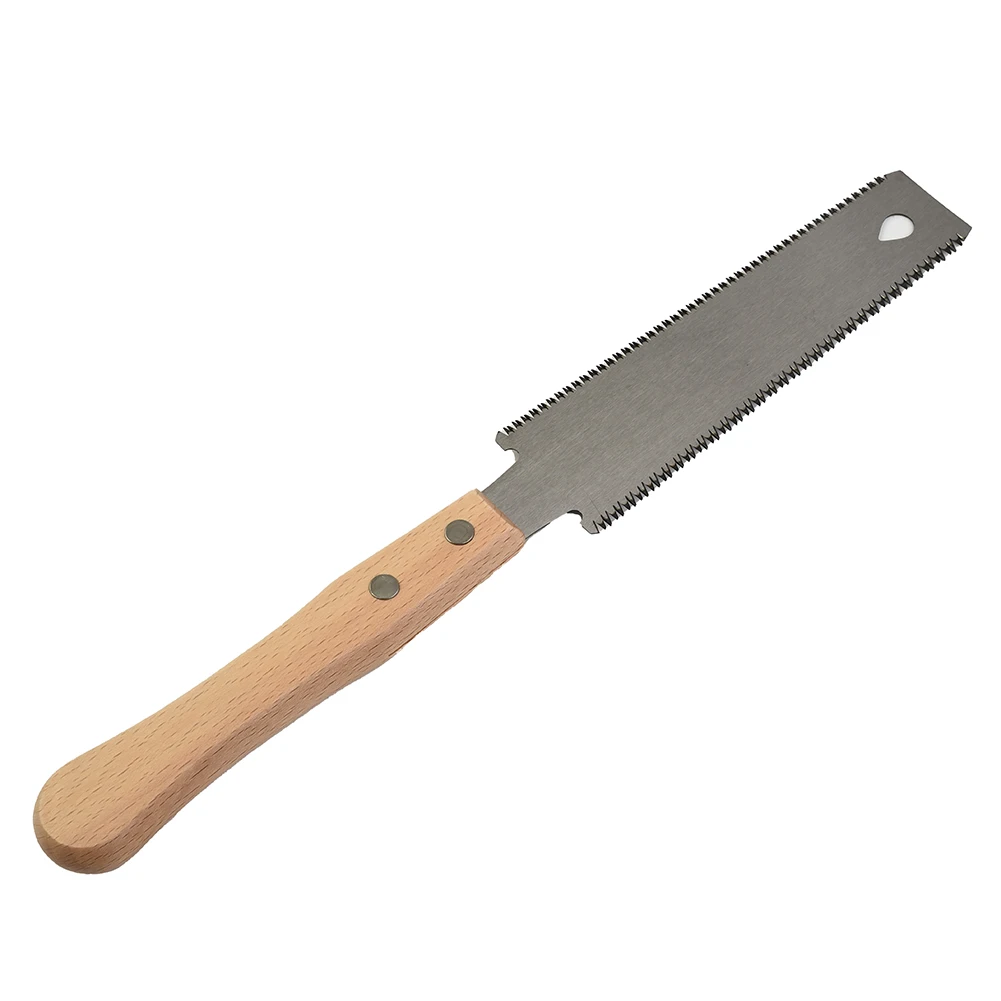 Japanese Style Small Hand Saw Woodworking Hand Saw Non-slip Wooden Handle Handsaw 3 Side Teeth Woodworking Pull Saw Cutting Tool
Japanese Style Small Hand Saw Woodworking Hand Saw Non-slip Wooden Handle Handsaw 3 Side Teeth Woodworking Pull Saw Cutting Tool