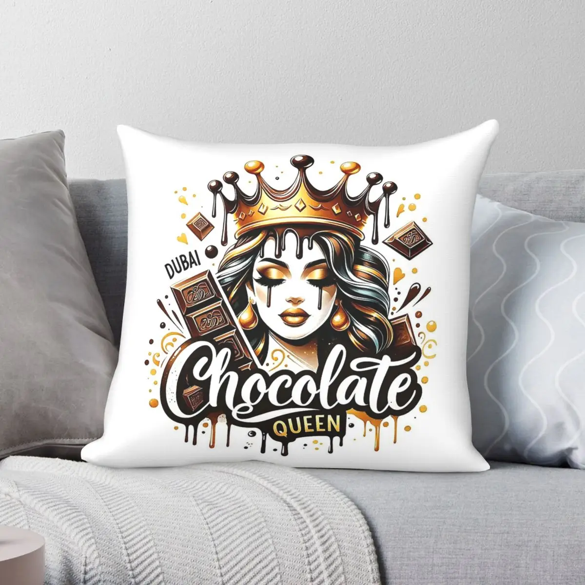 Dubai Chocolate Queen Square Pillowcase Polyester Linen Velvet Creative Zip Decor Pillow Case Home Cushion Cover Wholesale 18"
Dubai Chocolate Queen Square Pillowcase Polyester Linen Velvet Creative Zip Decor Pillow Case Home Cushion Cover Wholesale 18"