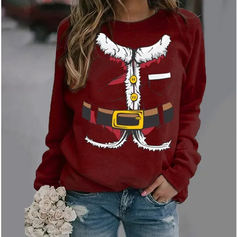 Autumn and Winter New Christmas Plus Velvet Pattern Printing Long Sleeve Round Neck Leisure Sweater Women’s Santa Claus
Autumn and Winter New Christmas Plus Velvet Pattern Printing Long Sleeve Round Neck Leisure Sweater Women’s Santa Claus