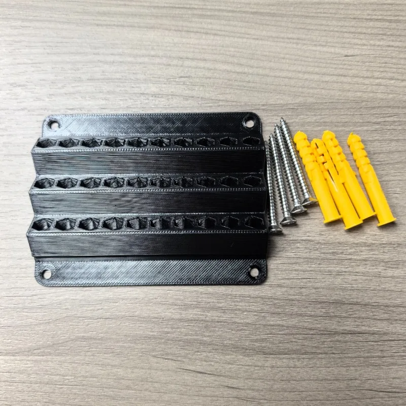 Wall-mounted Bracket Holder For 30-piece Drill Bits Organizer for Screwdriver Bits Storage Rack for Workshop
Wall-mounted Bracket Holder For 30-piece Drill Bits Organizer for Screwdriver Bits Storage Rack for Workshop