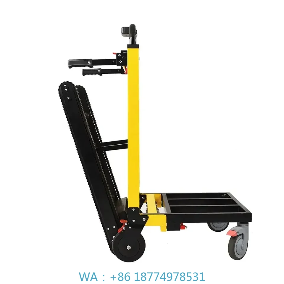 Electric Stair Climber with Cheap Price200kg Heavy Duty Foldable Stair Climbing Hand Cart Stair Truck
Electric Stair Climber with Cheap Price200kg Heavy Duty Foldable Stair Climbing Hand Cart Stair Truck
