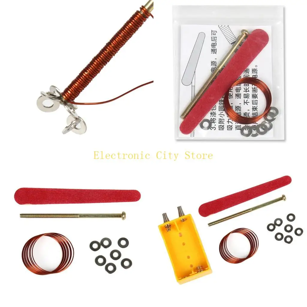 Science Experiment Kits DIY Electromagnetics Kits STEM Educational Toy HU8D
Science Experiment Kits DIY Electromagnetics Kits STEM Educational Toy HU8D