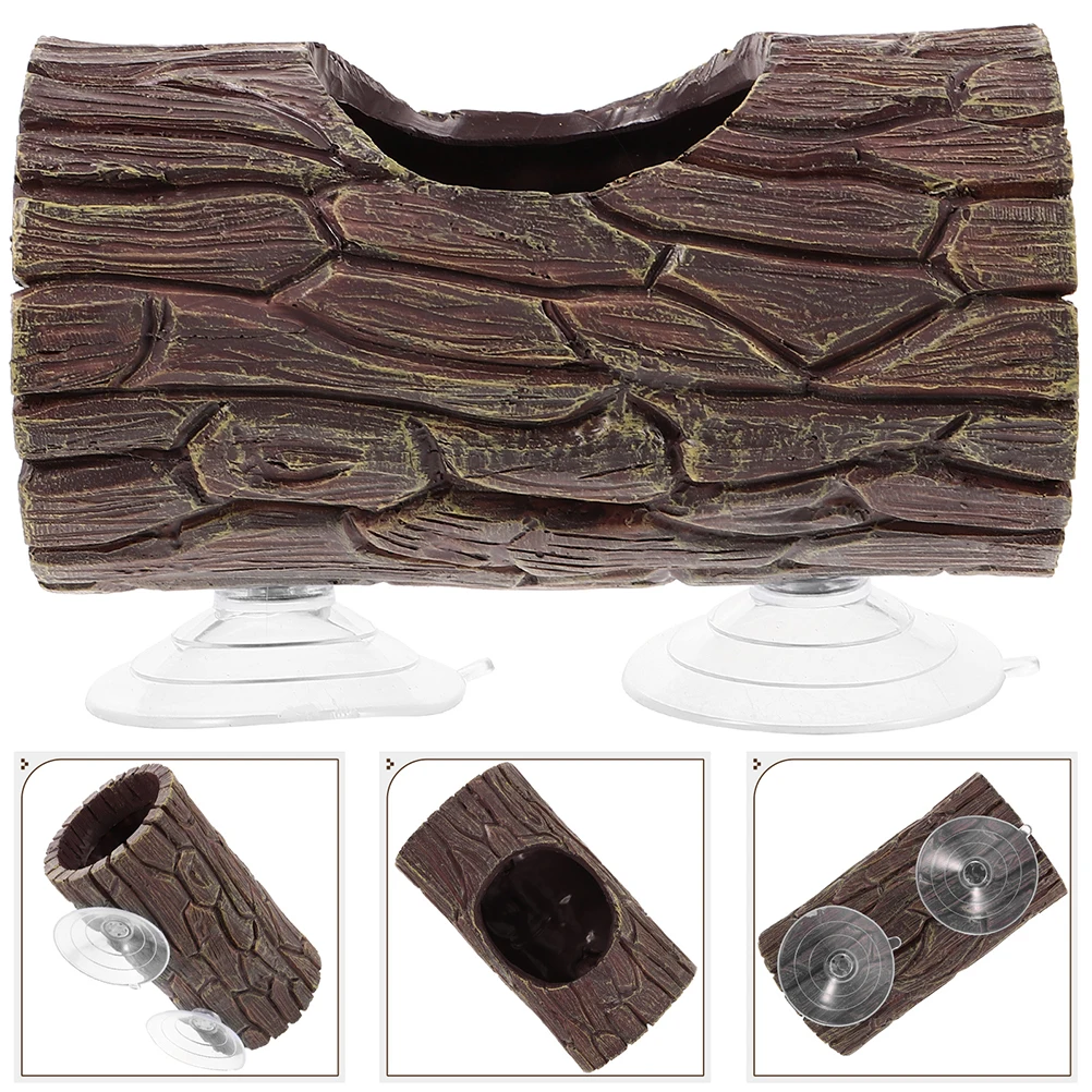 Lizard Decor Suction Cup Hideout Realistic Tree Trunk Durable Resin Gecko Shelter Betta Fish Habitat Ornament Reptile Tank
Lizard Decor Suction Cup Hideout Realistic Tree Trunk Durable Resin Gecko Shelter Betta Fish Habitat Ornament Reptile Tank