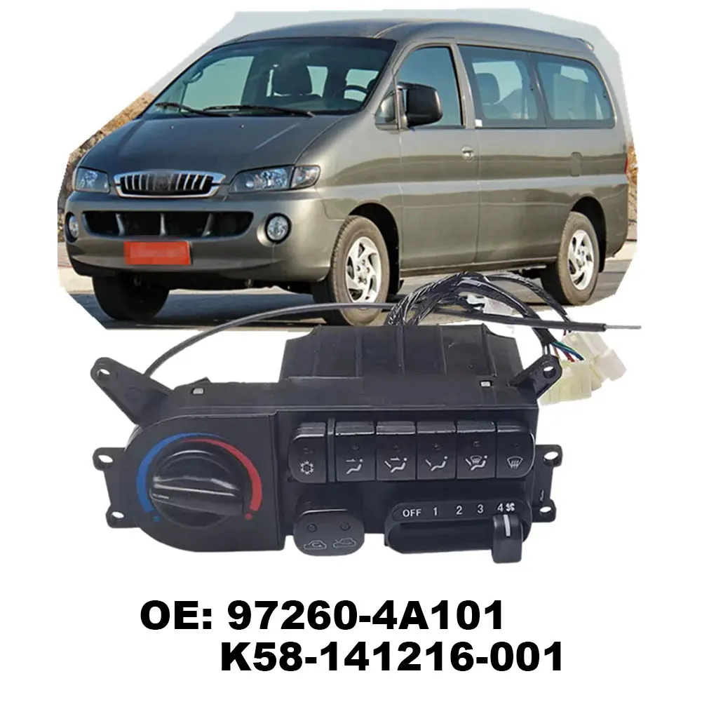 Replacement AC Air Conditioning Control Panel Switch 972604A101 for JAC For Refine Starex H1 i800 Libero Vehicle Climate System
Replacement AC Air Conditioning Control Panel Switch 972604A101 for JAC For Refine Starex H1 i800 Libero Vehicle Climate System