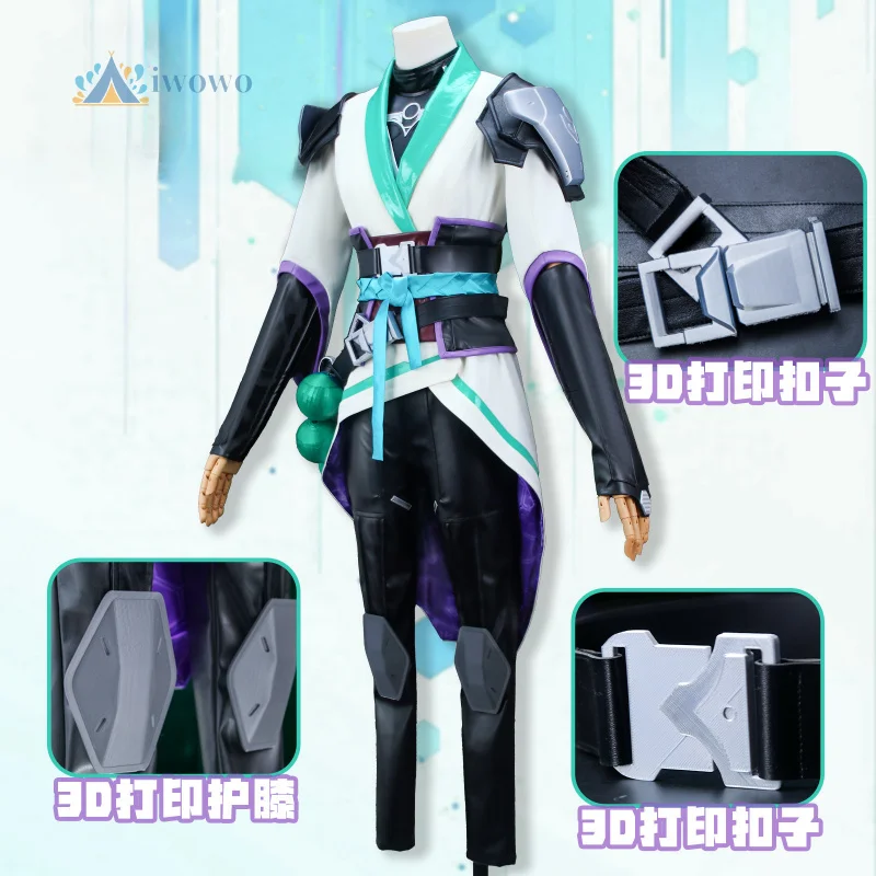 Valorant Game Sage Cosplay Costume Women Uniform Halloween Carnival Christmas Party Clothes New
Valorant Game Sage Cosplay Costume Women Uniform Halloween Carnival Christmas Party Clothes New