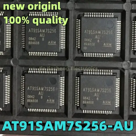 (1-5 ชิ้น) 100% ใหม่ AT91SAM7S256-AU AT91SAM7S256 91SAM7S256 64-LQFP ชิปเซ็ต