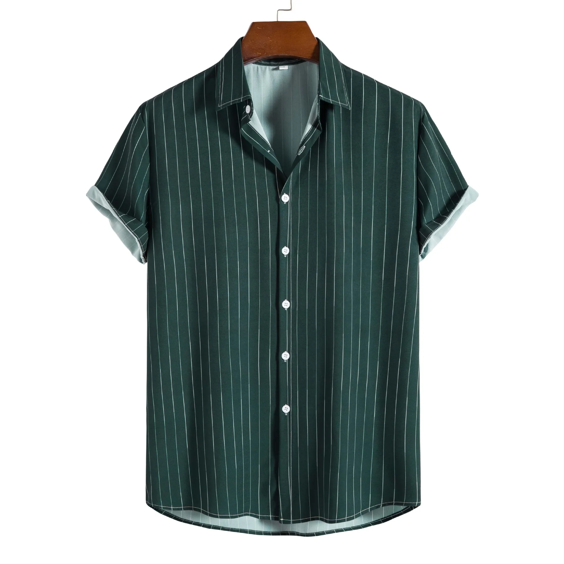 Vintage Green Striped Shirt Men Chemise 2022 Summer Short Sleeve Hawaiian Beach Shirts Men Harajuku Streetwear Casual Clothing
Vintage Green Striped Shirt Men Chemise 2022 Summer Short Sleeve Hawaiian Beach Shirts Men Harajuku Streetwear Casual Clothing