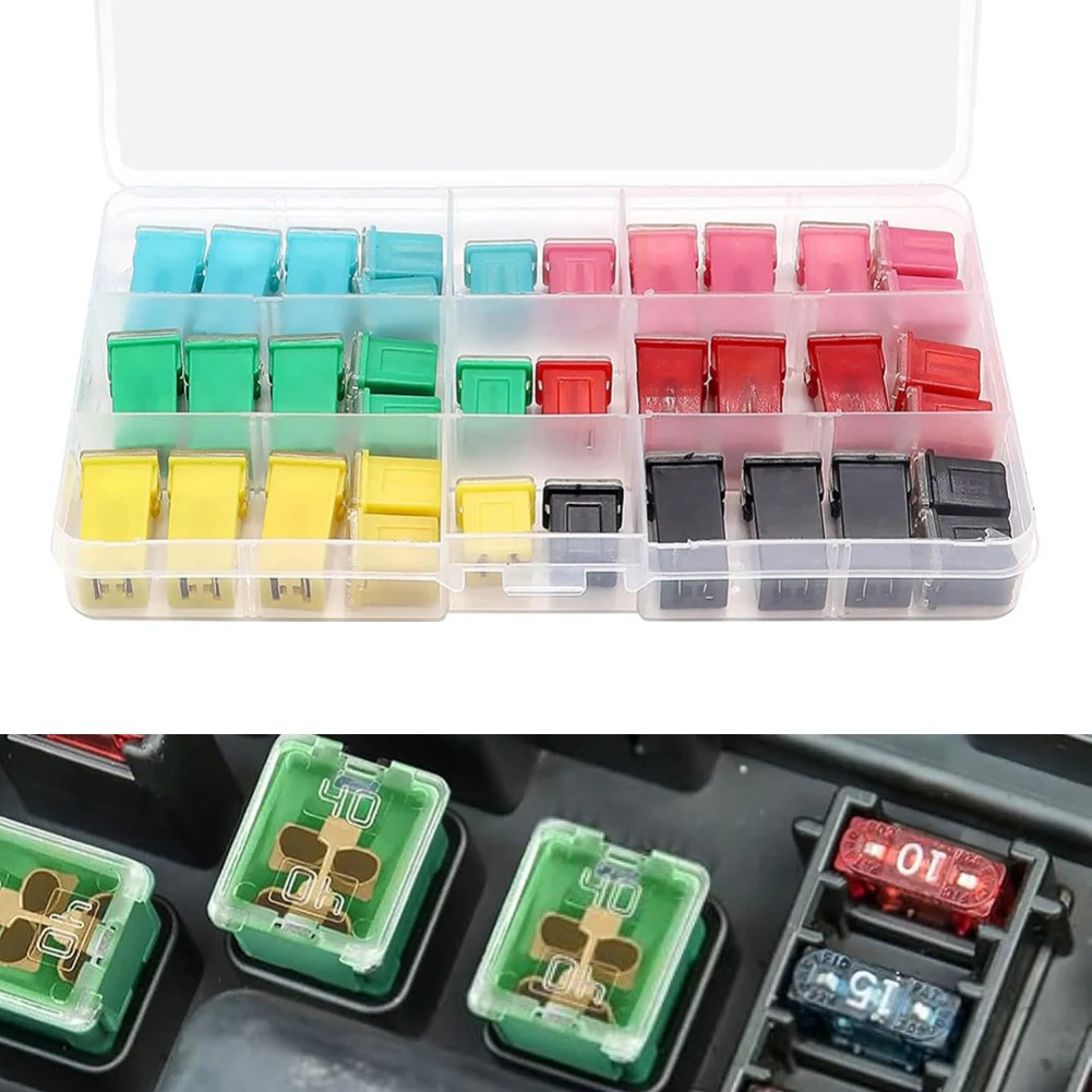 Fuse Replacement Kit Tall Low Profile As Shown In The Figure Fuse Assortment Copper Contacts Flame Resistant Material
Fuse Replacement Kit Tall Low Profile As Shown In The Figure Fuse Assortment Copper Contacts Flame Resistant Material