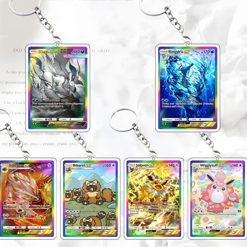 Двусторонний брелок Ptcg Mew EX Pkm, упаковка с картами Crobat, изысканные подвески Shuekle, акриловый брелок Poliwrath, подарок на день рождения
Двусторонний брелок Ptcg Mew EX Pkm, упаковка с картами Crobat, изысканные подвески Shuekle, акриловый брелок Poliwrath, подарок на день рождения