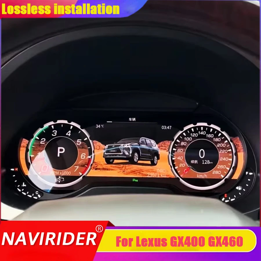Для Lexus GX400 GX460 2010-2019 ЖК-экран, комплект обновления приборной панели, авто электроника, высокий дисплей, приборная панель, Speeding Car
Для Lexus GX400 GX460 2010-2019 ЖК-экран, комплект обновления приборной панели, авто электроника, высокий дисплей, приборная панель, Speeding Car