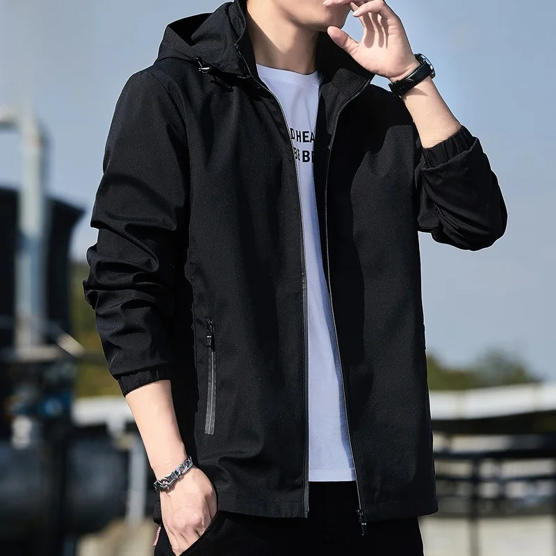 Men's Hooded Jaet Casual Bla Trendy Spring Autumn Loose Fit Polyester Long Sve Zipper Closure Warm Outerwear
Men's Hooded Jaet Casual Bla Trendy Spring Autumn Loose Fit Polyester Long Sve Zipper Closure Warm Outerwear