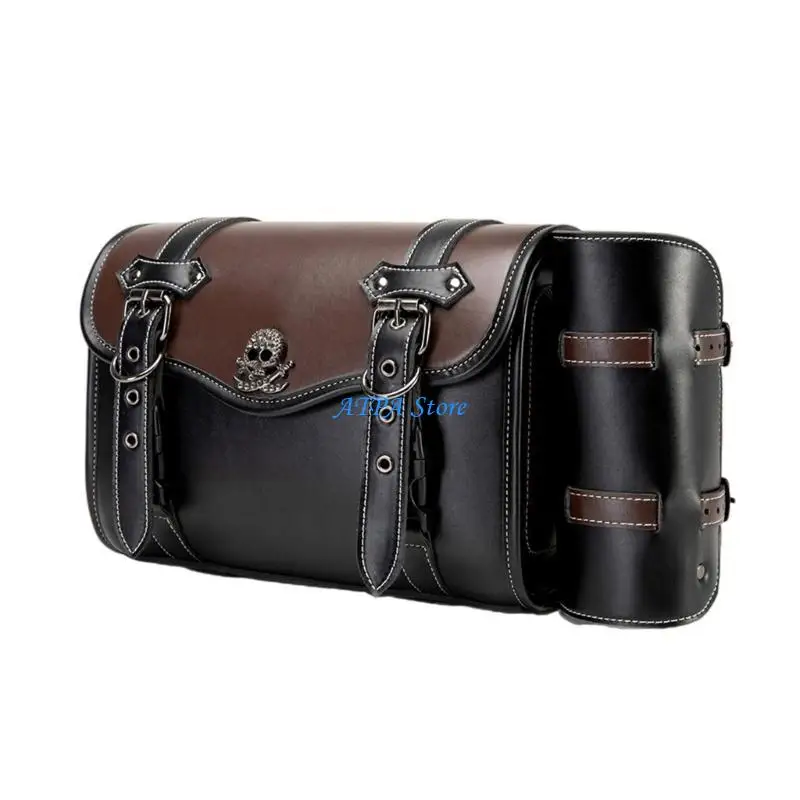 U13C Stylish PU Motorcycle Side Bag Quick Release Vintage Motorcycle Side Bag Leather Bag for Urban Riders And Adventurers
U13C Stylish PU Motorcycle Side Bag Quick Release Vintage Motorcycle Side Bag Leather Bag for Urban Riders And Adventurers