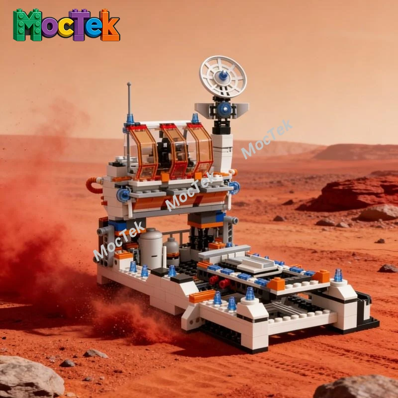 7695 Matching Astro Fighter Launch Pad MOC Bricks Aerospace Base Assembly Building Blocks Gift Model
7695 Matching Astro Fighter Launch Pad MOC Bricks Aerospace Base Assembly Building Blocks Gift Model