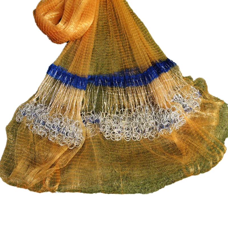 Korean Japanese Style PA Double Nylon Monofilament Fishing Net Hand Cast Filament Fishing Net
Korean Japanese Style PA Double Nylon Monofilament Fishing Net Hand Cast Filament Fishing Net