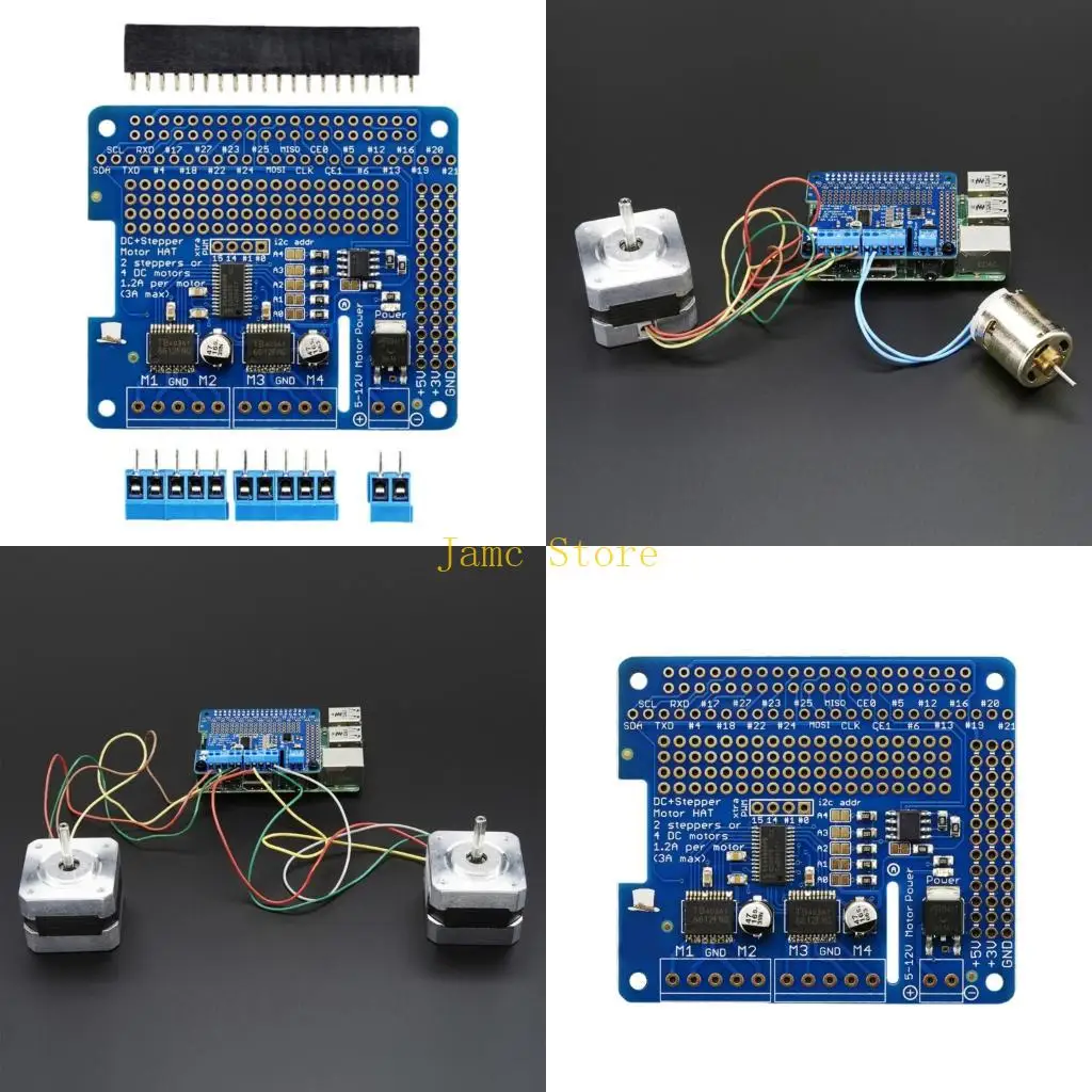 LX0B Two Output Stepping Motor Driver Board With 3A Current Handling And Temperature Regulation For Maker Tasks
LX0B Two Output Stepping Motor Driver Board With 3A Current Handling And Temperature Regulation For Maker Tasks