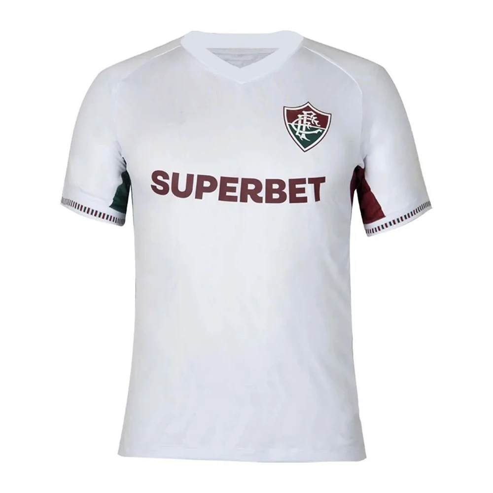 2025-26 Mens Fluminense Short Sleeve Away Football Shirt Youth Kids Training Soccer Uniform Oversized Breathable Moto Jersey
2025-26 Mens Fluminense Short Sleeve Away Football Shirt Youth Kids Training Soccer Uniform Oversized Breathable Moto Jersey