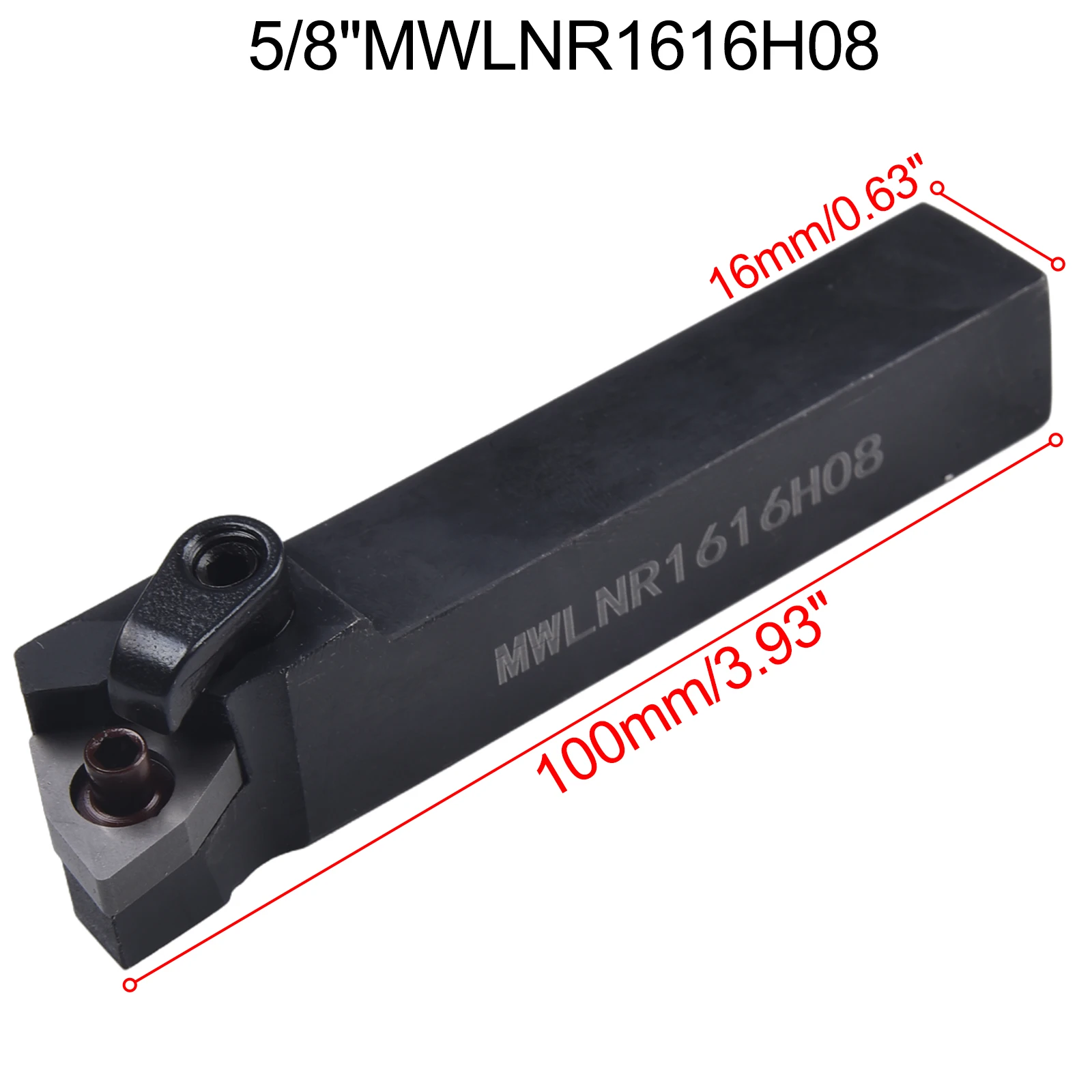 For Lathe Operations Turning Tool Holder MWLNR1616H08 Cutting Tasks Versatile Tool Set Accurate Results Carbon Steel 
For Lathe Operations Turning Tool Holder MWLNR1616H08 Cutting Tasks Versatile Tool Set Accurate Results Carbon Steel