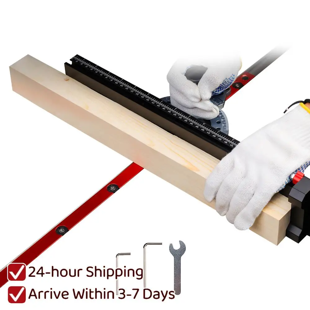 Прецизионный регулируемый угломер для настольной пилы, система угломеров с стандартным пазом 3/4 x 3/8 дюйма для деревообработки
Прецизионный регулируемый угломер для настольной пилы, система угломеров с стандартным пазом 3/4 x 3/8 дюйма для деревообработки