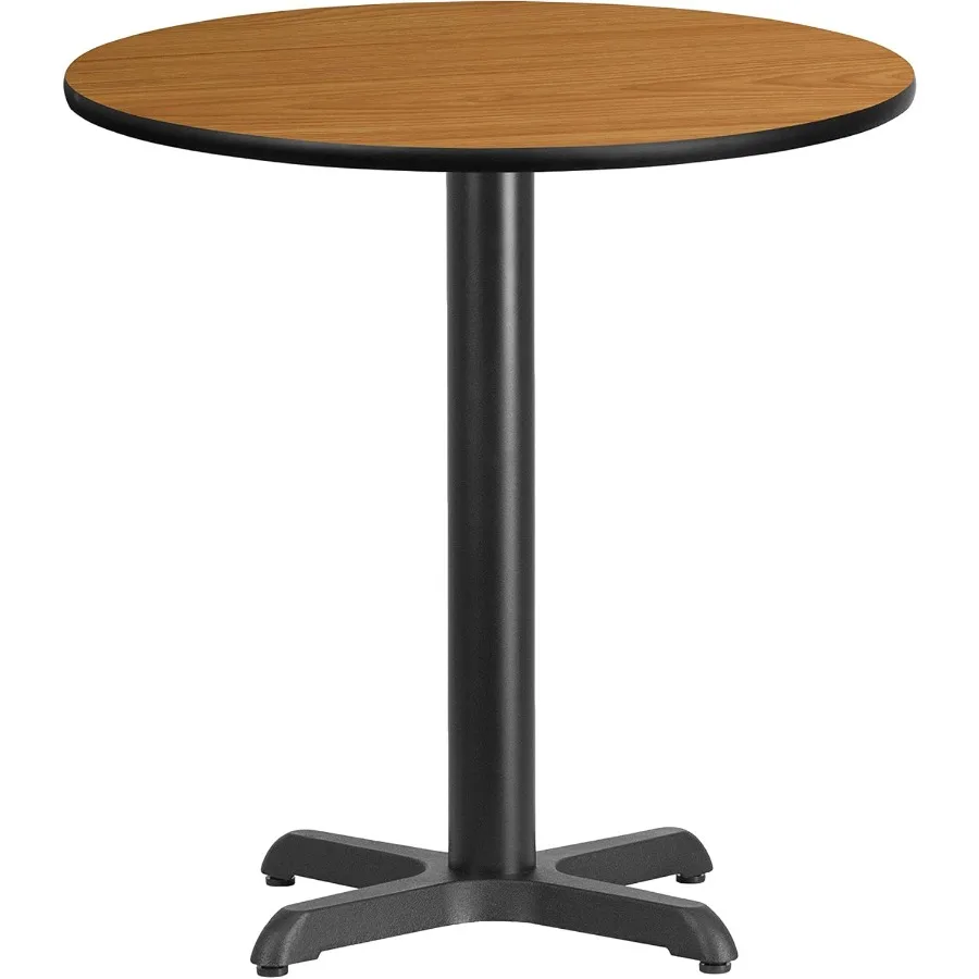 24'' Round Natural Laminate Table Top with 22'' x 22'' Table Height Base
24'' Round Natural Laminate Table Top with 22'' x 22'' Table Height Base