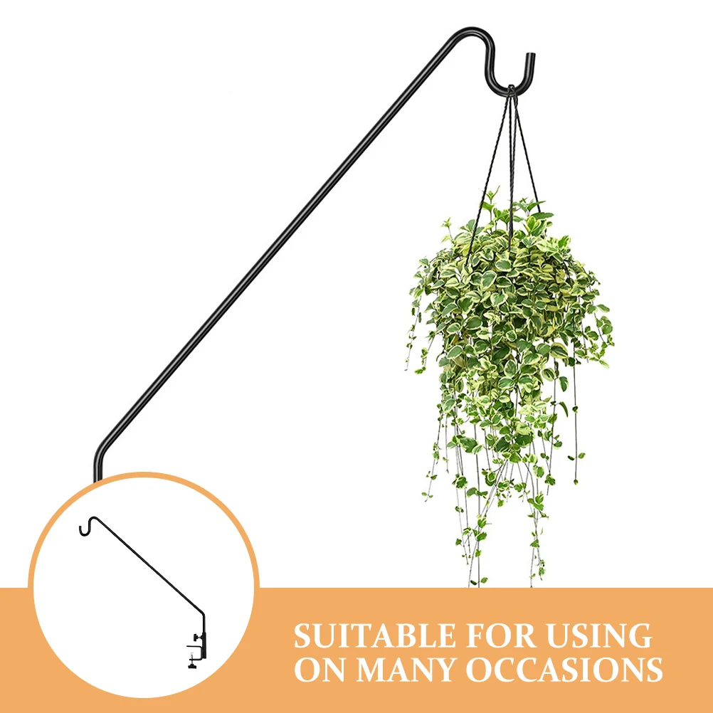 Heavy Duty Deck Hook for Railing Adjustable Rail Pole for Bird Feeders Shepherd Hook Outdoor Plant Hanger Deck Shepherd Hook
Heavy Duty Deck Hook for Railing Adjustable Rail Pole for Bird Feeders Shepherd Hook Outdoor Plant Hanger Deck Shepherd Hook