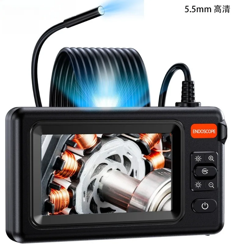New 5.5mm industrial endoscope 4.3 inch high definition lens car visual detector
New 5.5mm industrial endoscope 4.3 inch high definition lens car visual detector