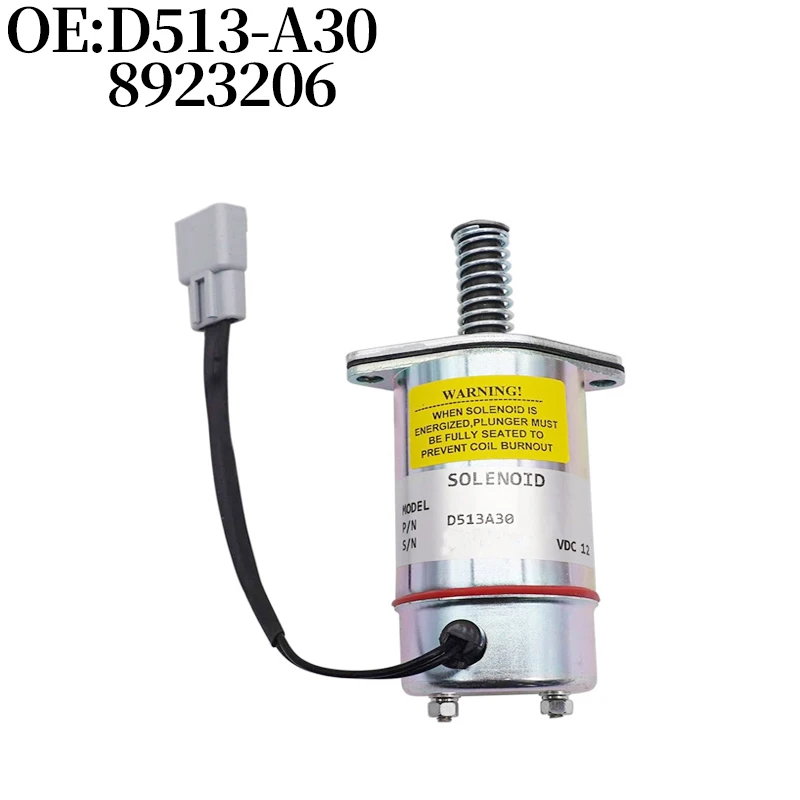 Heavy Duty Flameout Solenoid Valve D513-A30 D513A30 8923206 for Detroit Engine Construction Machinery Accessories High Quality
Heavy Duty Flameout Solenoid Valve D513-A30 D513A30 8923206 for Detroit Engine Construction Machinery Accessories High Quality